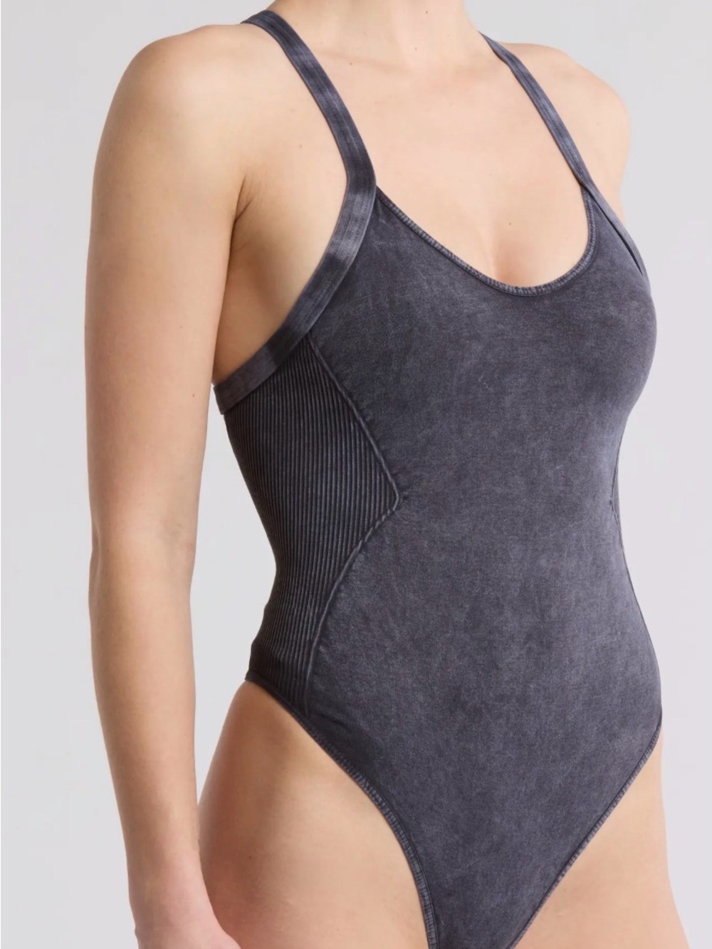 FP Movement by Free People Good Karma Crossback Bodysuit